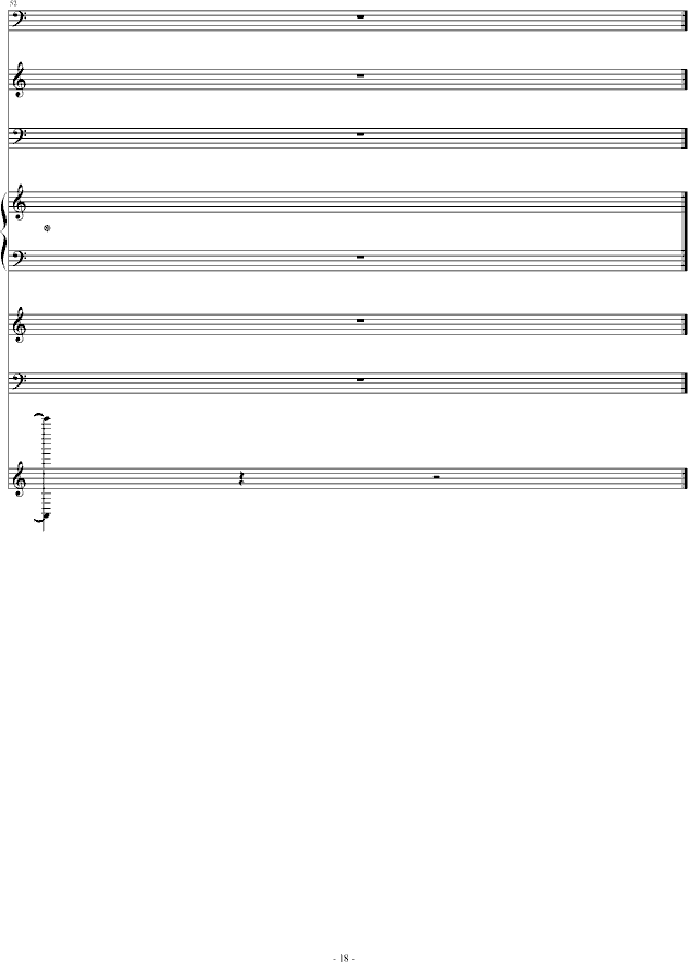 狂乱舞曲(钢琴谱)18