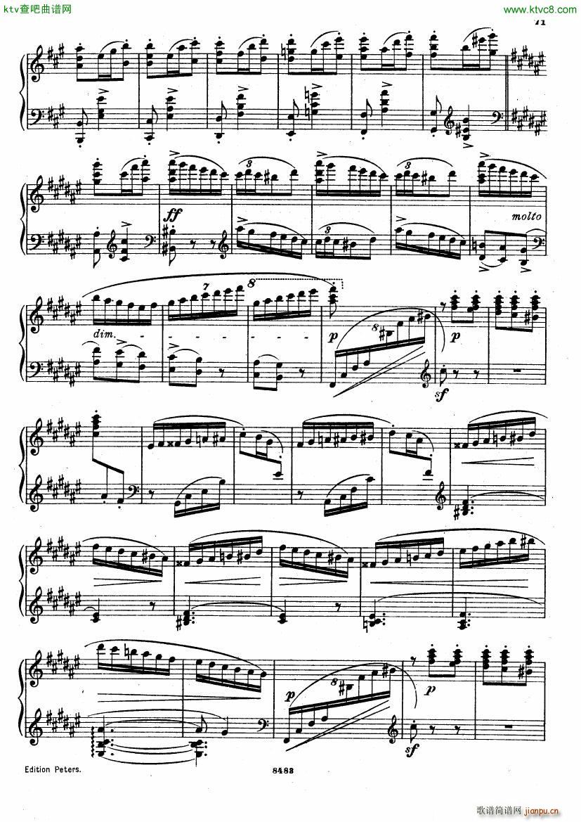 D Albert op 16 no 2 Scherzo(钢琴谱)6