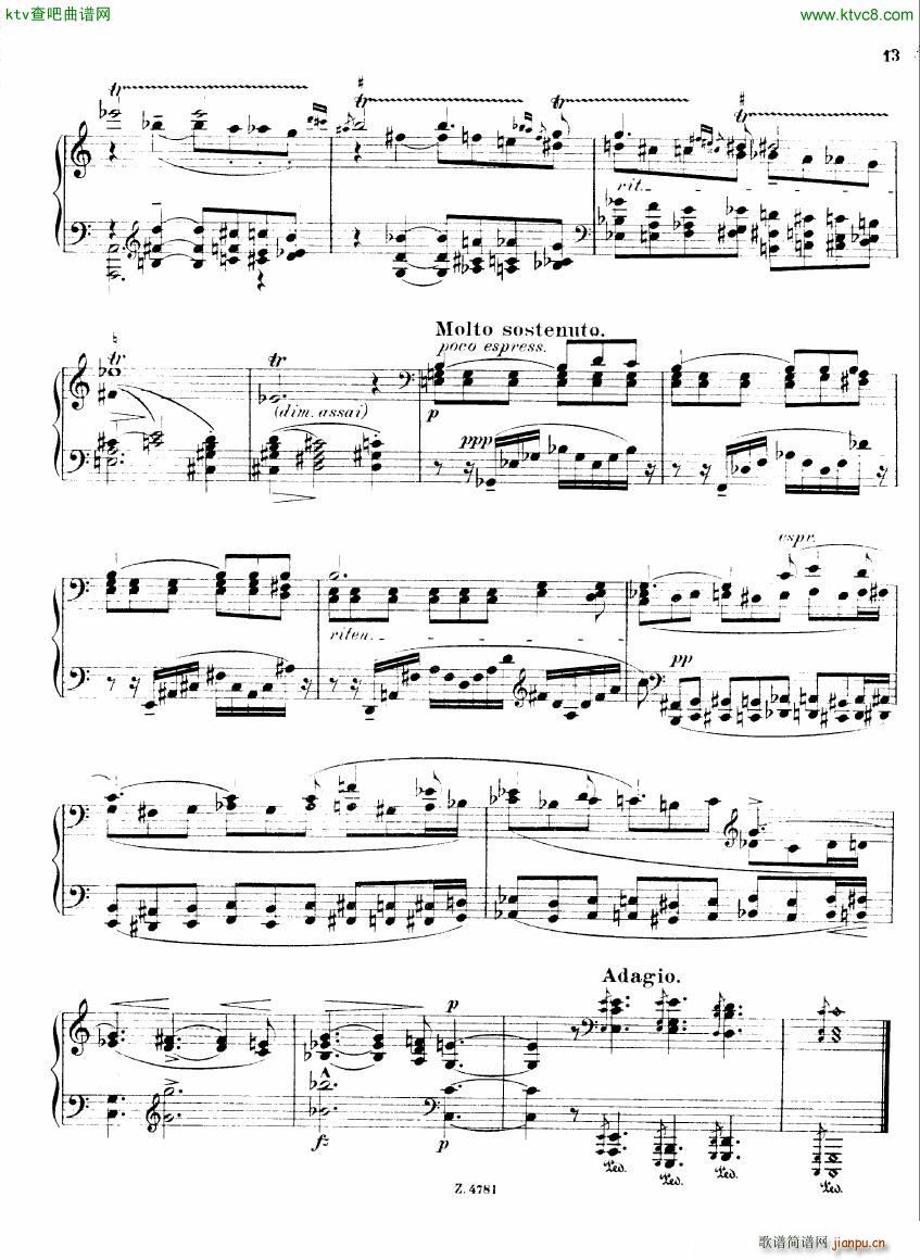 Busoni an die jugend 4(钢琴谱)12