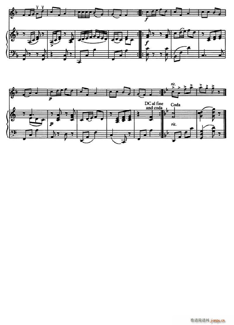 Longford Tune and I Have a Bonnet 爱尔兰曲调(十字及以上)3