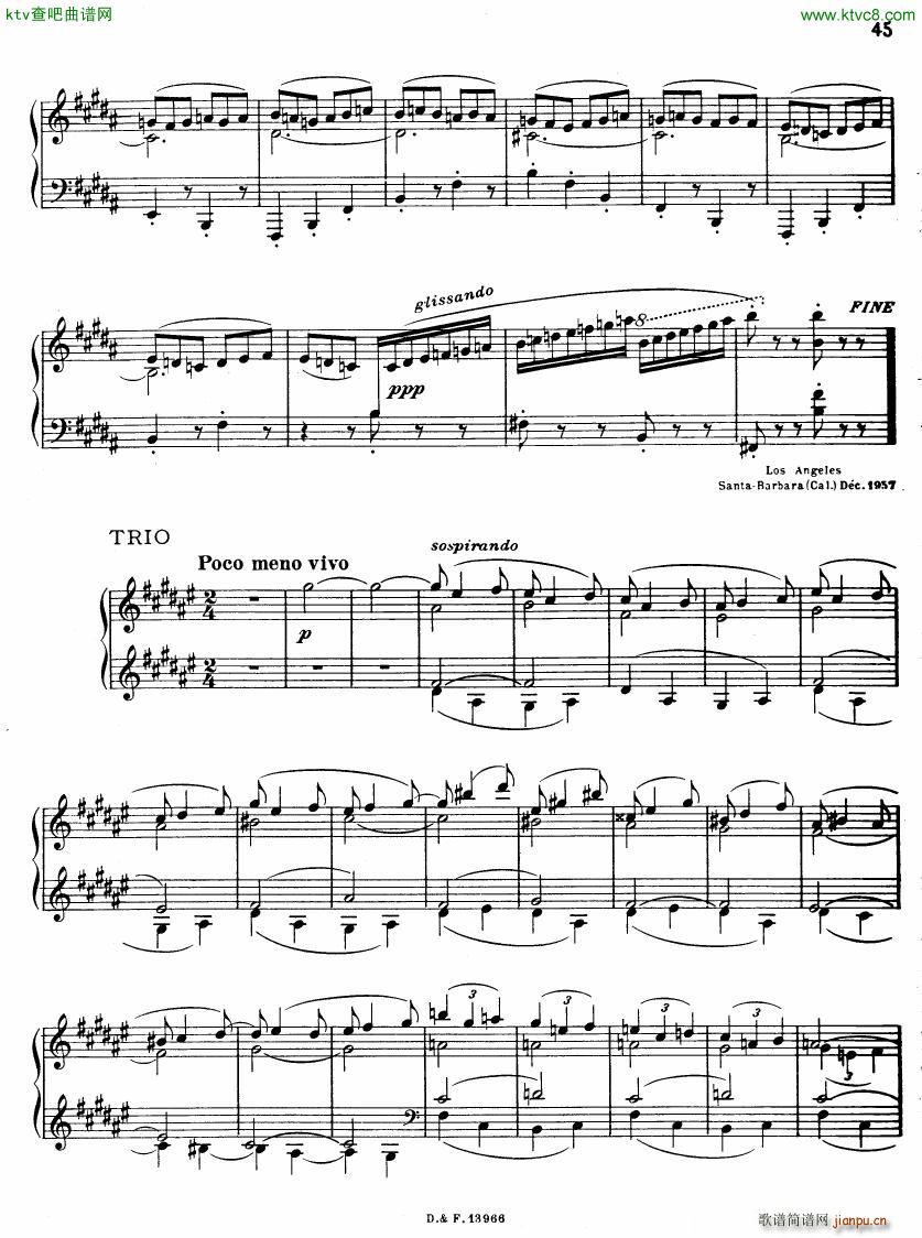 Casadesus Sonata No4 op56(钢琴谱)14
