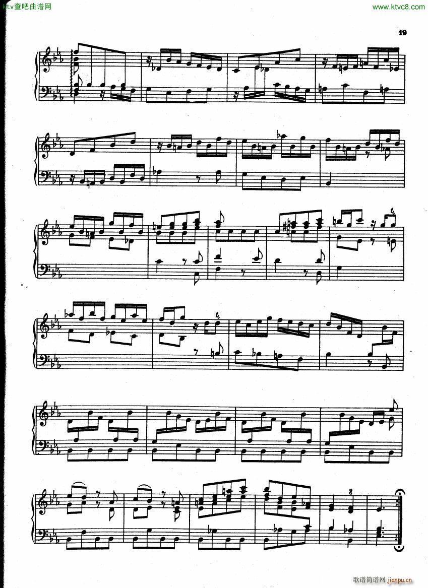 Bach CPE 6 Wurttemberg Sonatas(钢琴谱)42