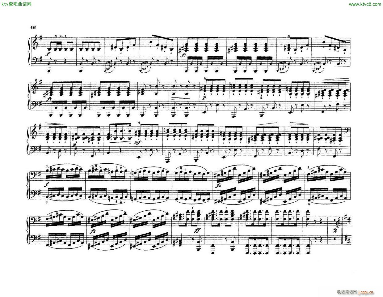 Anton Diabelli Sonates Mignonnes Op 150 Rondeau(钢琴谱)17