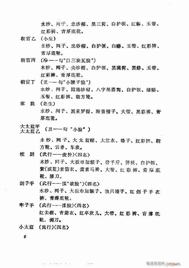 京剧集成 第五集 1 60目录(京剧曲谱)8