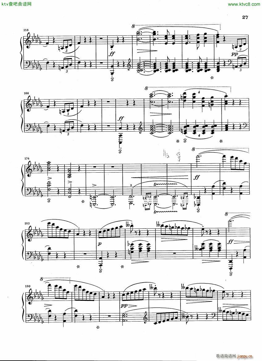 Chopin Scherzo B flat minor Henle(钢琴谱)5