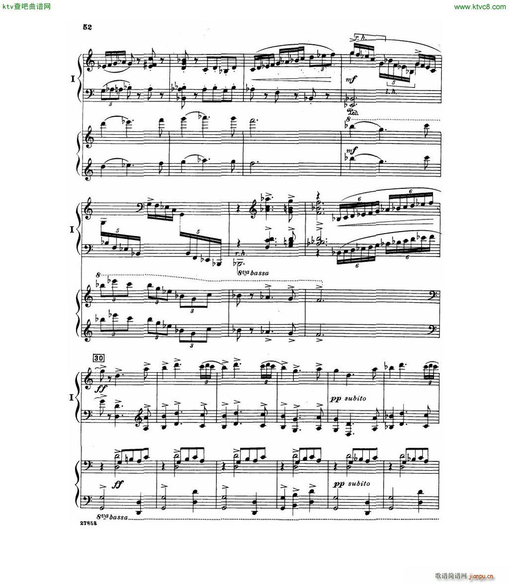 Carpenter Piano concertino reduction(钢琴谱)18