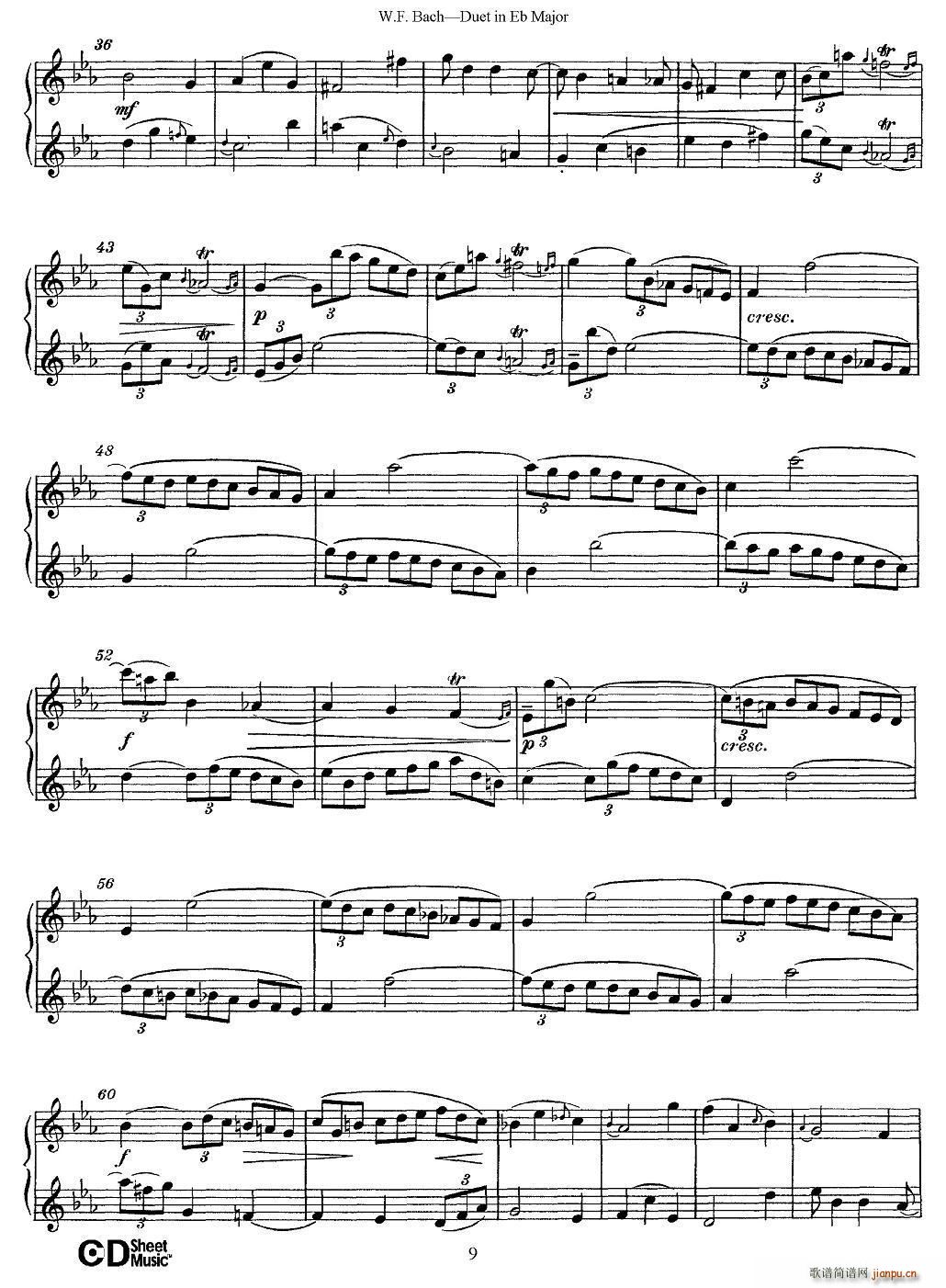 Eb大调二重奏(笛箫谱)9