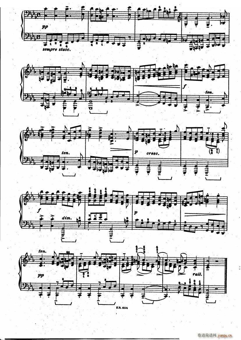 BUSONI Prelude and fugue op21 1(钢琴谱)11