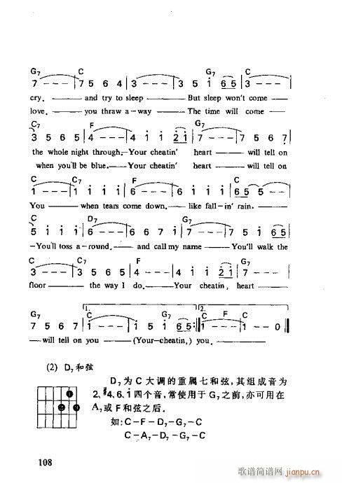 怎样识吉他六线谱101-120(吉他谱)8