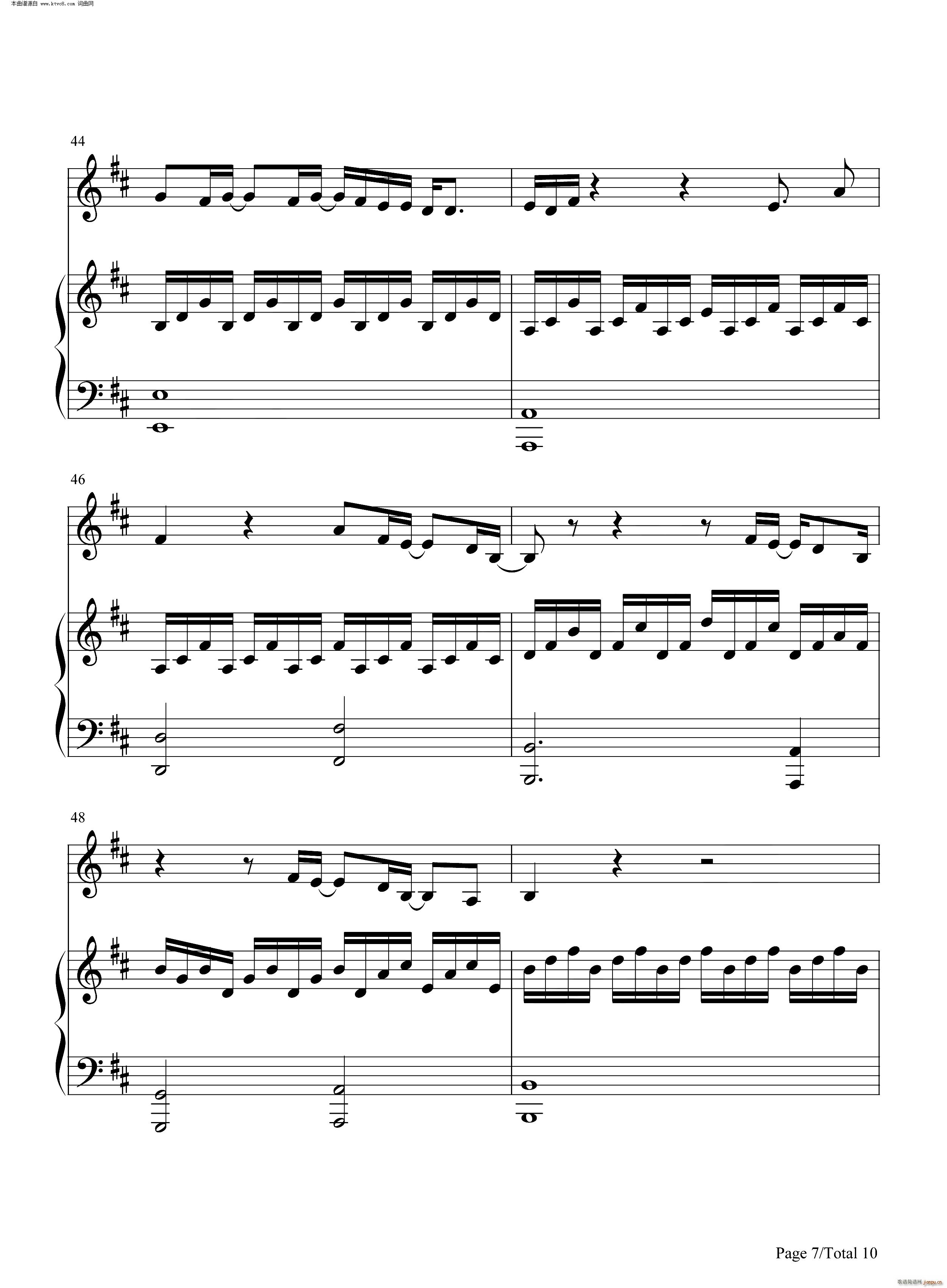 Break My Heart Again(钢琴谱)7