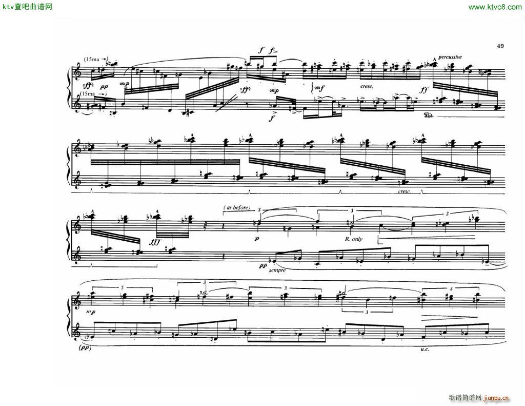 12 New Etudes 二(钢琴谱)8