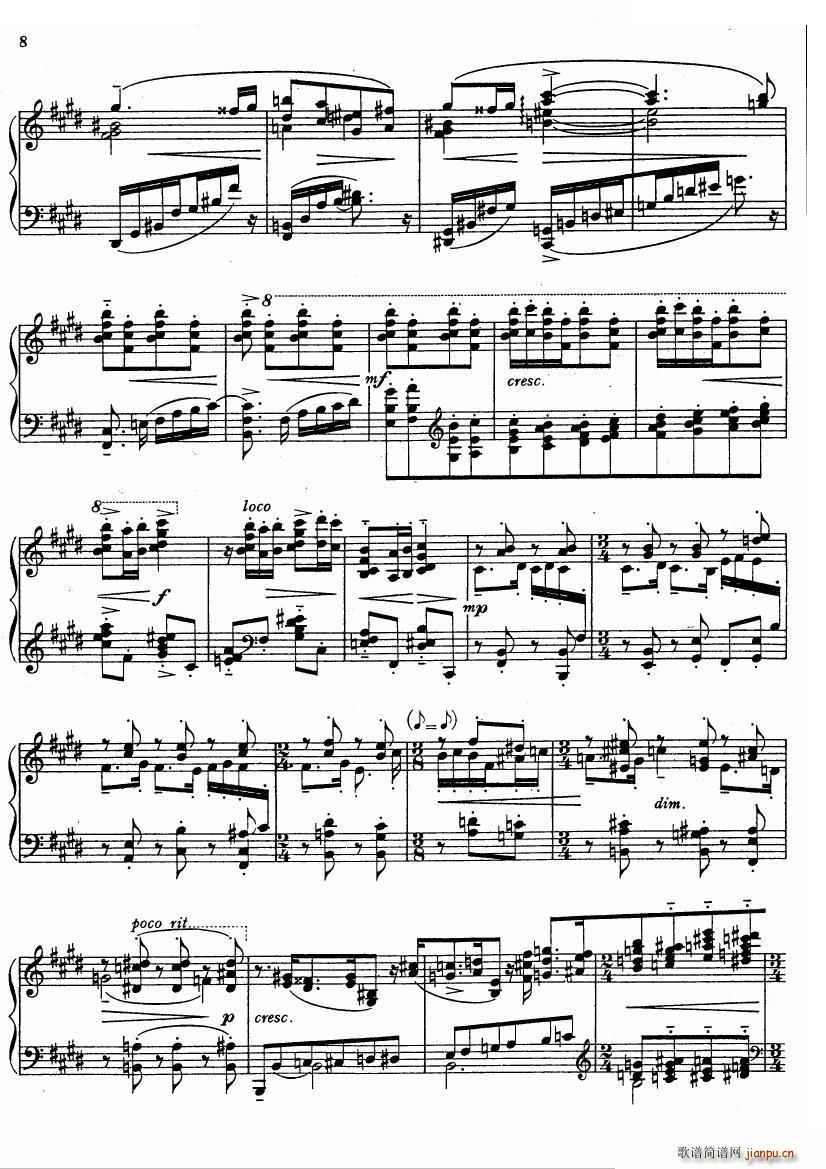Ireland Piano Sonata Piano Sonata(十字及以上)8