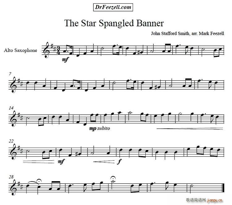 The Star Spangled Banner(十字及以上)1