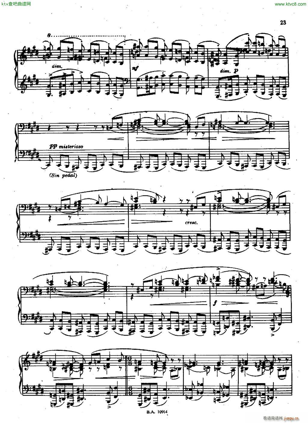 Guastavino Sonata(钢琴谱)22