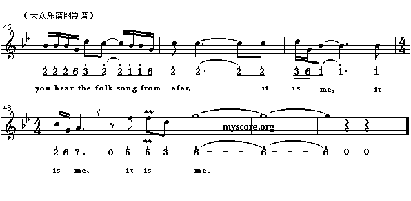 英译中文歌曲：Itisme(其他)3