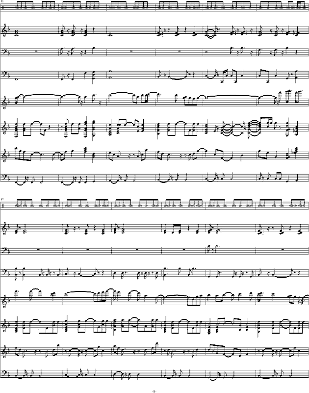 right for her(钢琴谱)8