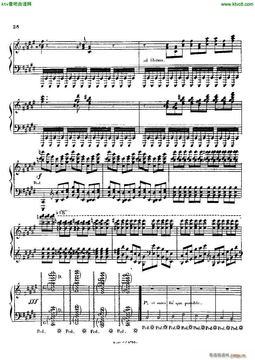 Alkan op 33 Grande Sonata part 2(钢琴谱)3
