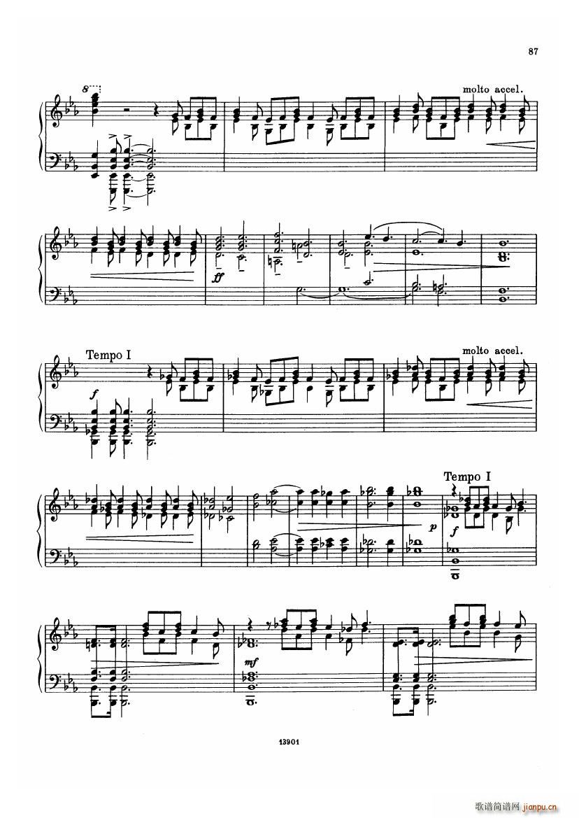 Cui Op40 Nine Pieces 二(钢琴谱)11