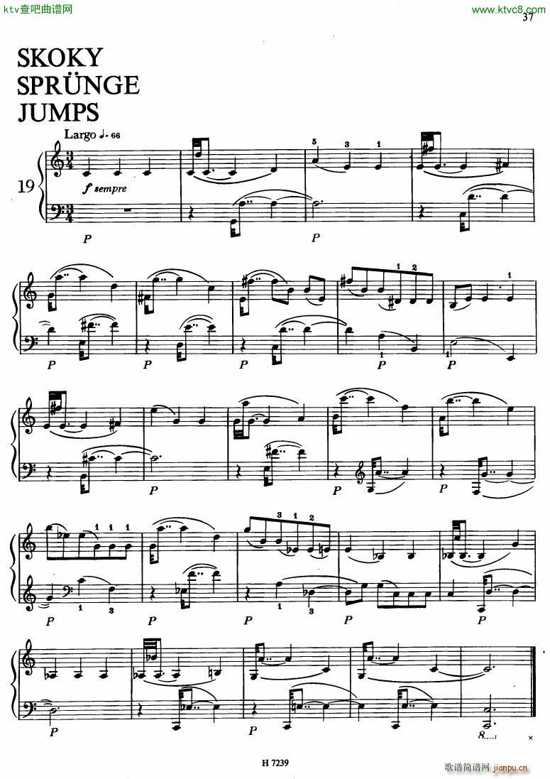 Hurnik piano etudes(钢琴谱)34