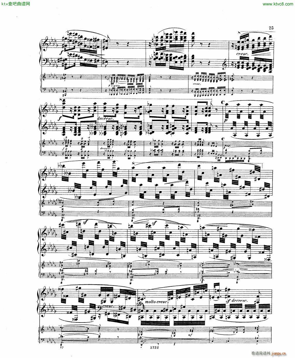 Fuchs Piano concerto Op 27 I(钢琴谱)23