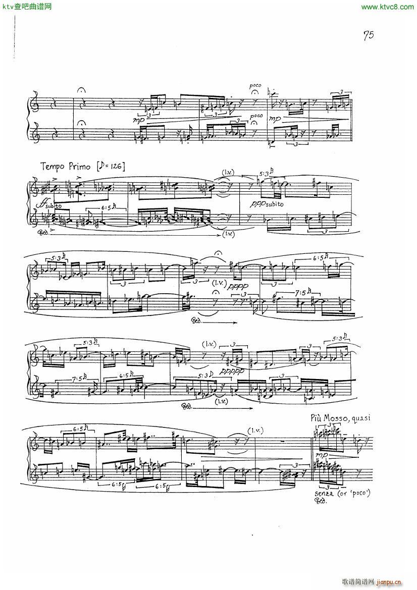 finnissy michael verdi transcription no 09(钢琴谱)5