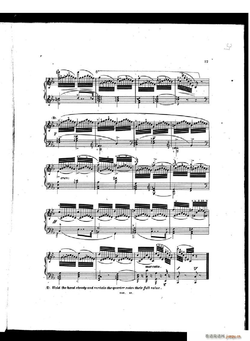 Czerny Etudes de la velocite book II(钢琴谱)15