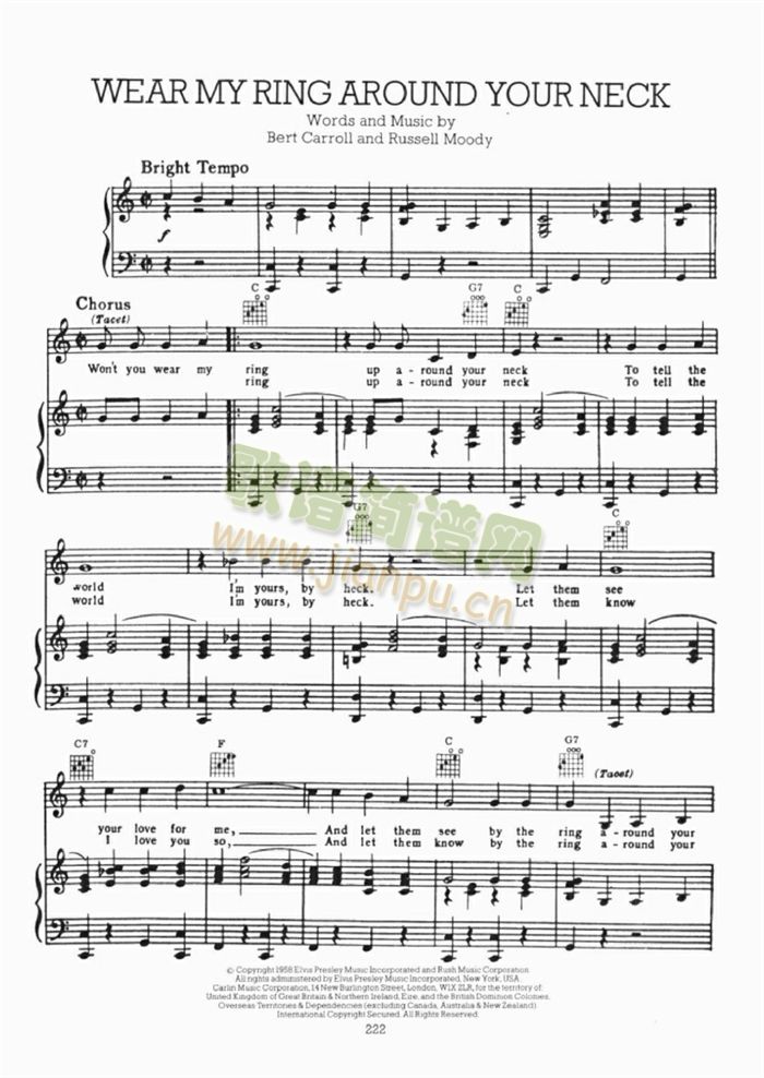 WEARMYRINGAROUNDYOURNECK(吉他谱)1