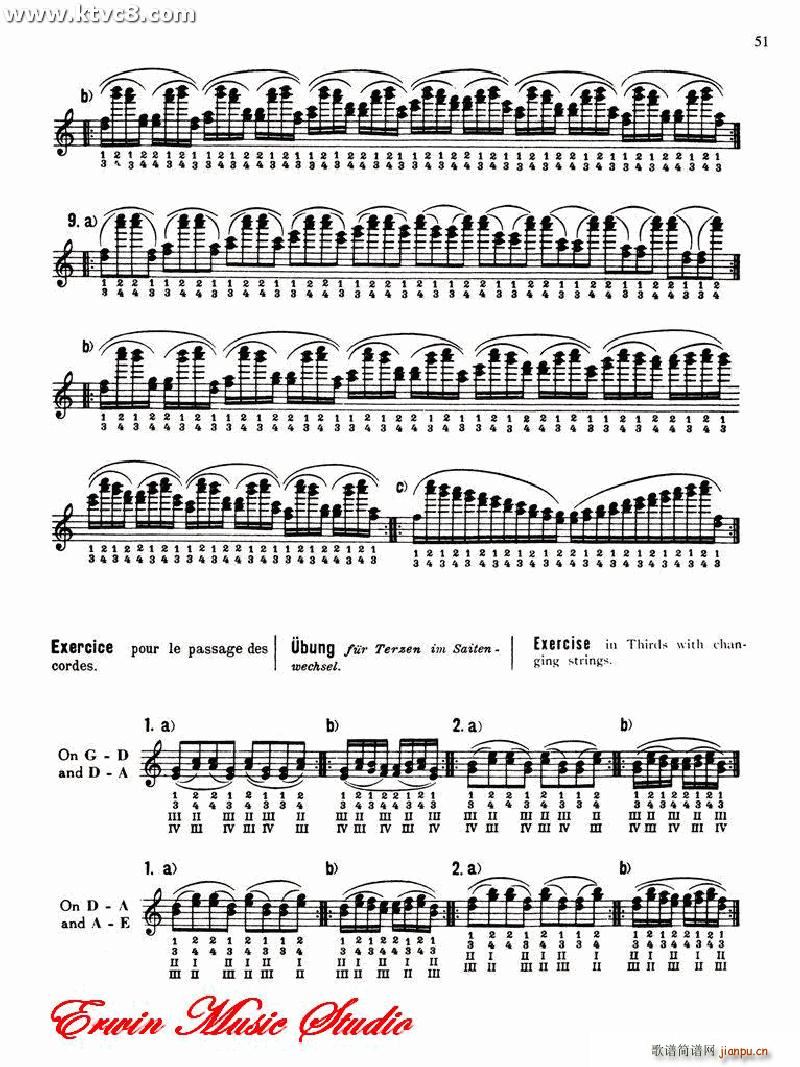 德米特里 康斯坦丁 多尼斯 小提琴技术的演奏艺术1 2(小提琴谱)5