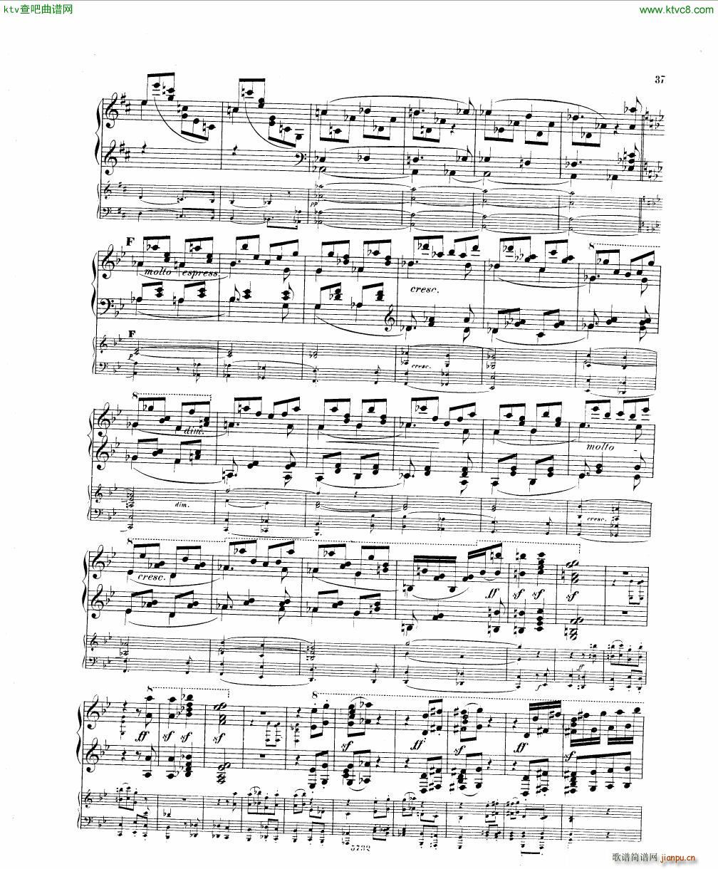 Fuchs Piano concerto Op 27 I(钢琴谱)35