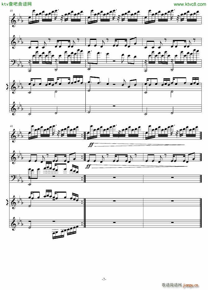 僵王博士的复仇(钢琴谱)7