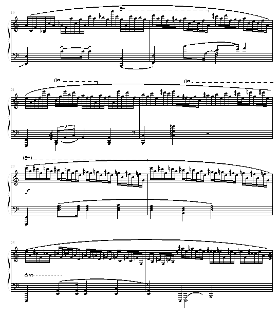 肖邦练习曲第２３首-(钢琴谱)3