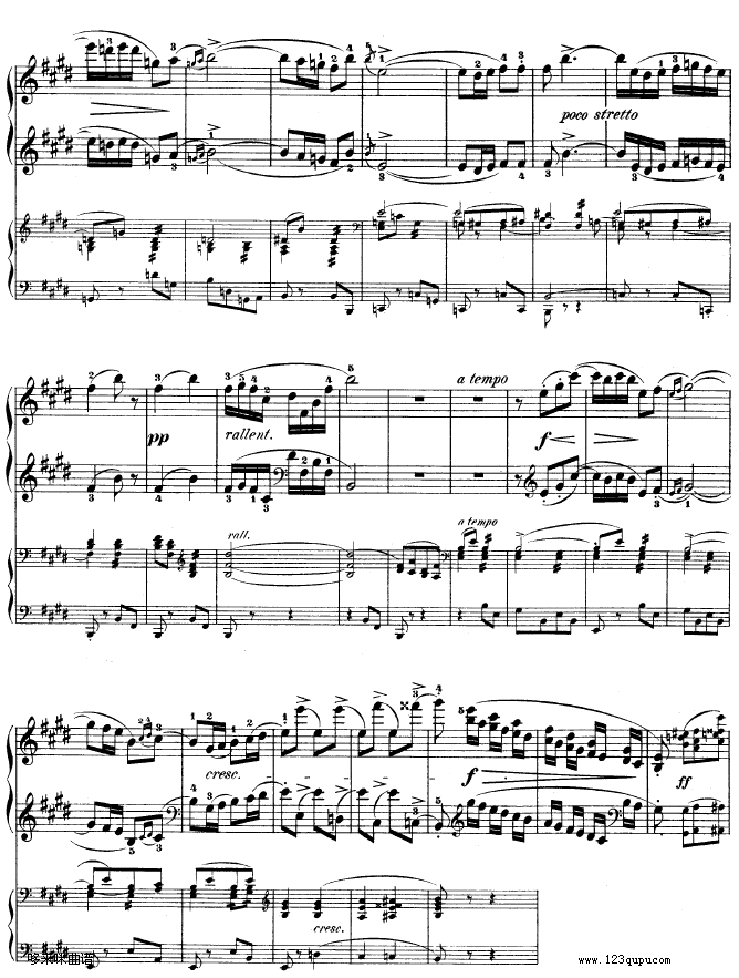 钢琴第一协奏曲op.11-3-肖邦(钢琴谱)17