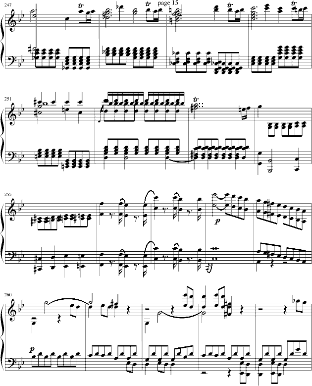 莫扎特第四十号交响曲(钢琴谱)14