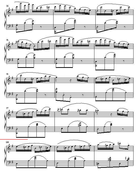 喷泉(钢琴谱)7