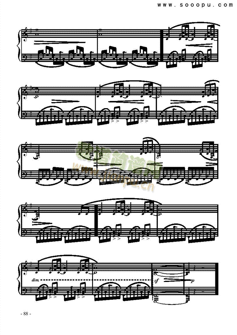 轻谈浅唱键盘类钢琴(其他乐谱)3