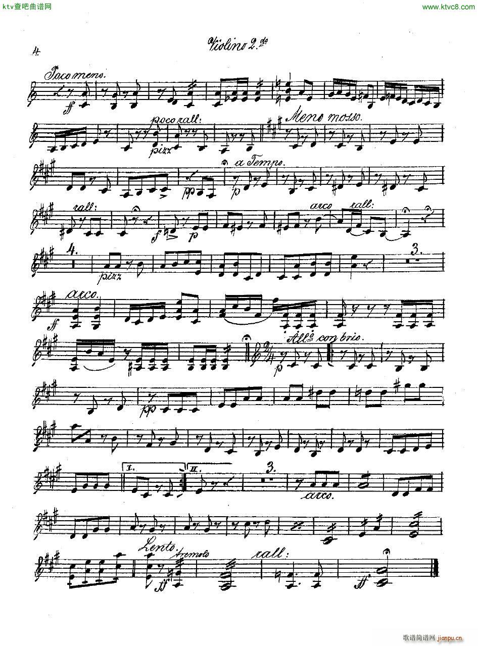 Andersen op 2 Ungarische Fantasie orch parts(钢琴谱)9