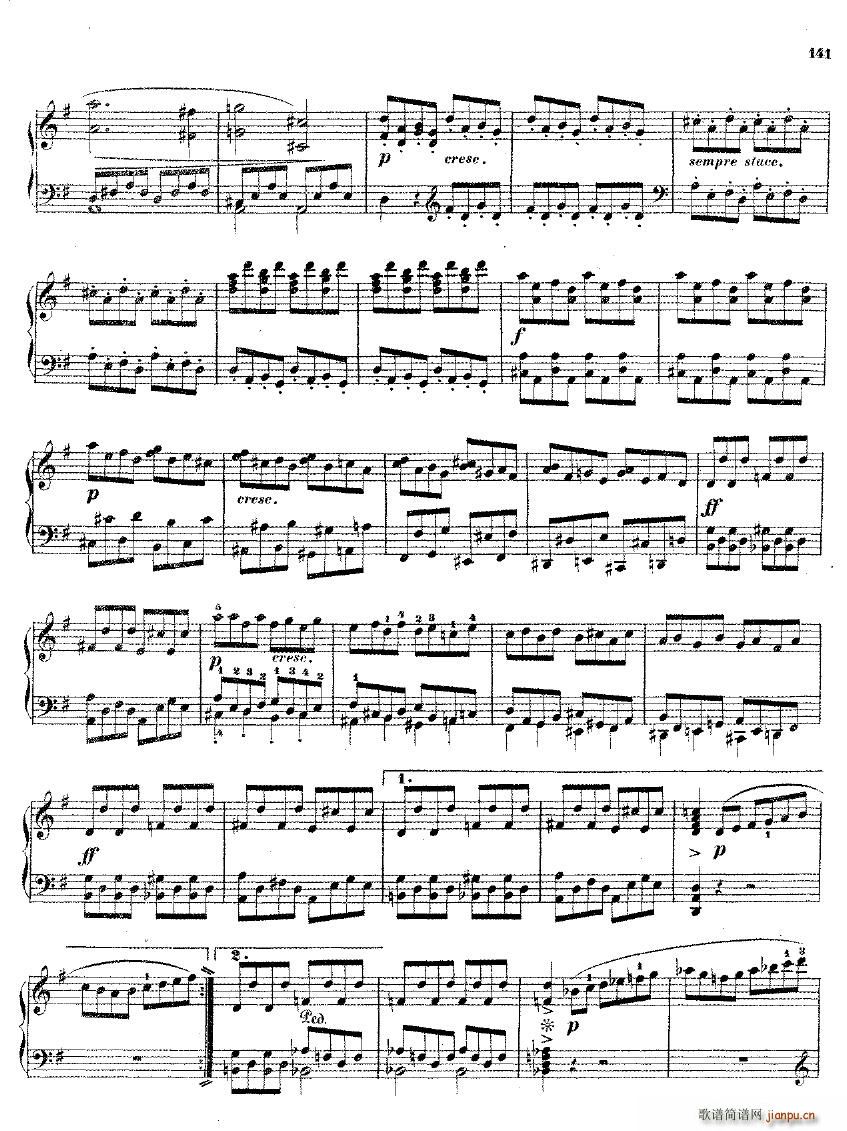 Beethoven op 9 no 1 Trio arr Winkler(钢琴谱)17