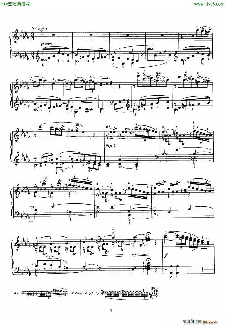 Piano Sonata No 46 in Ab(钢琴谱)7