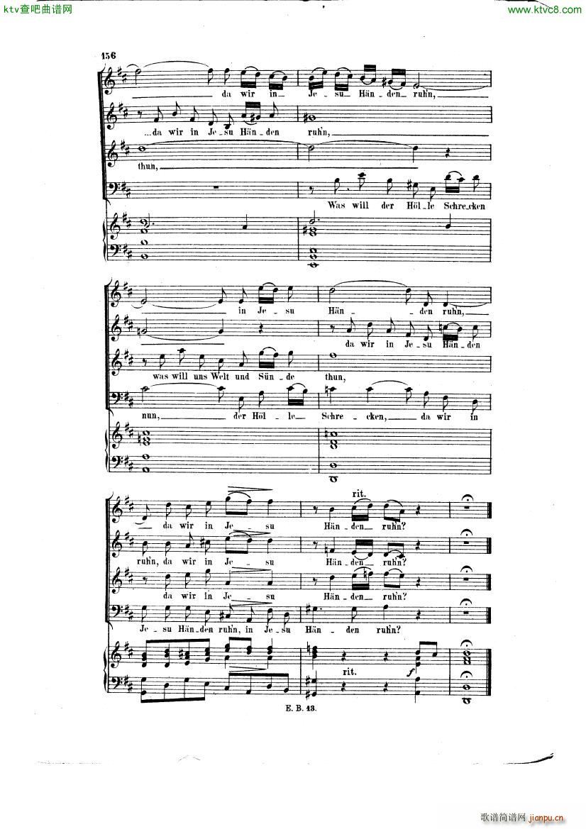 Bach JS BWV 248 Christmas Oratorio No 62 64(钢琴谱)7