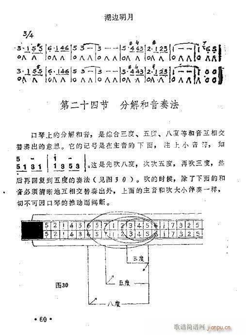 口琴吹奏法51-70页(口琴谱)10