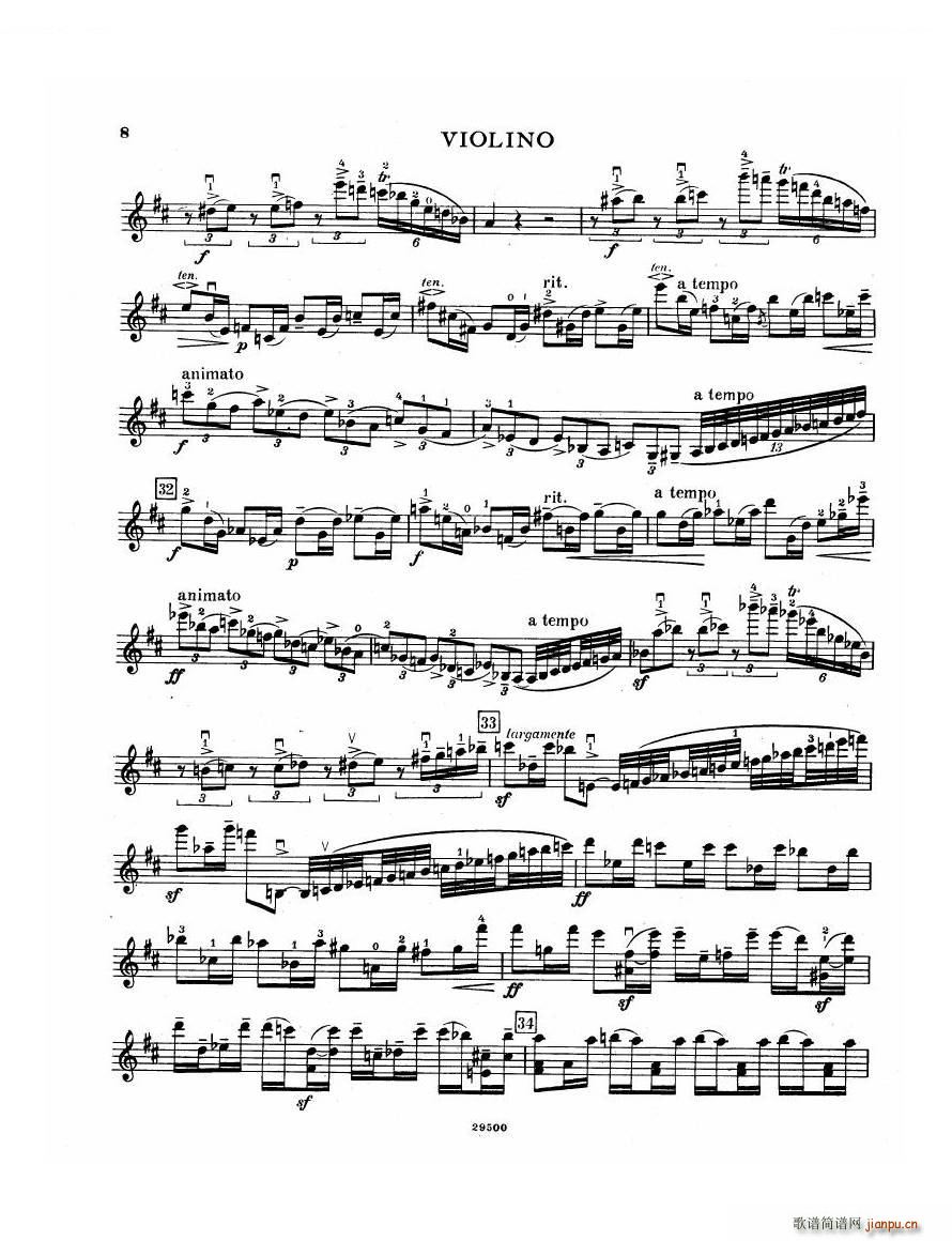 Elgar Violin Concerto Vn Violin Concerto Vn(十字及以上)6