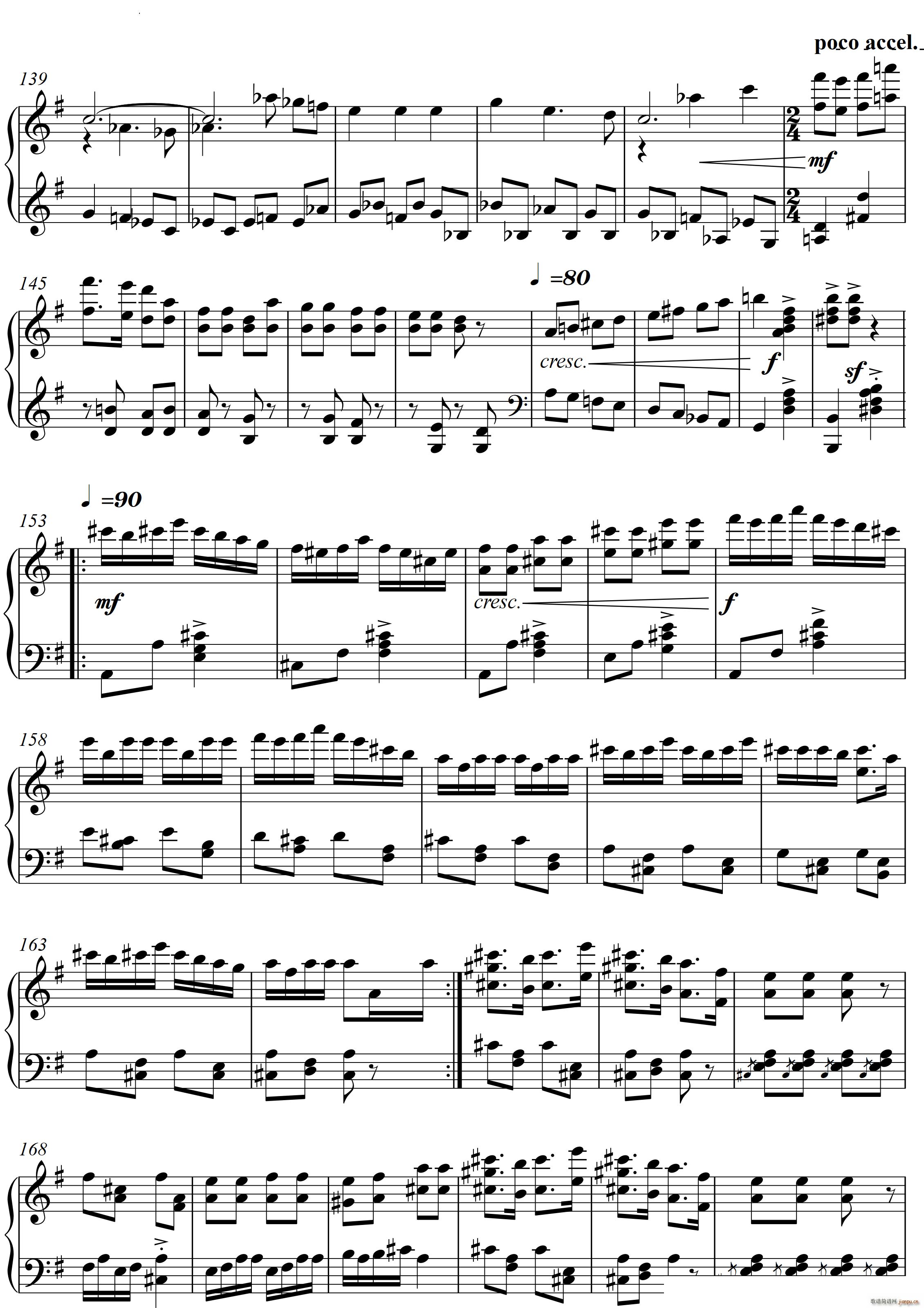 第22钢琴奏鸣曲 信仰 Piano Sonata No`22四个乐章(钢琴谱)33