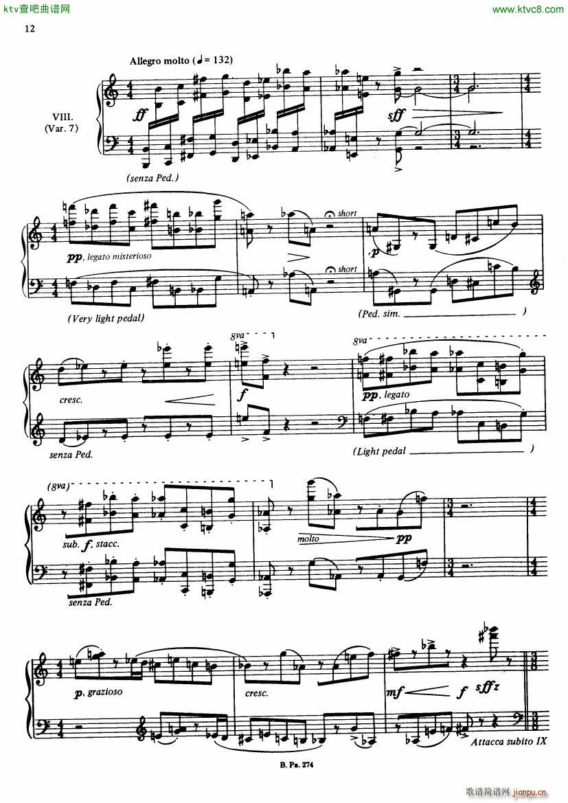 Bernstien Touches(钢琴谱)9