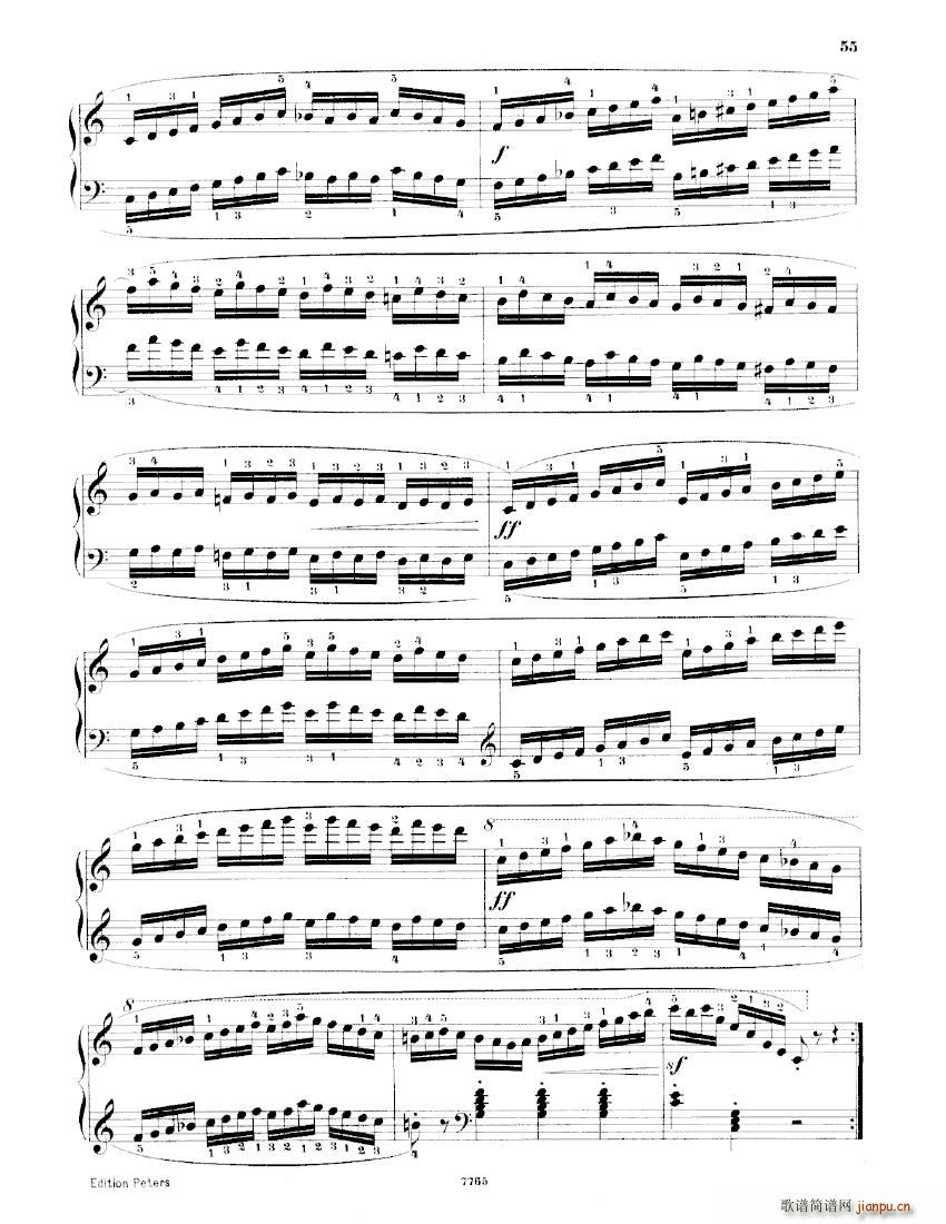 Czerny Studies of Mechanism Op849 二(钢琴谱)15