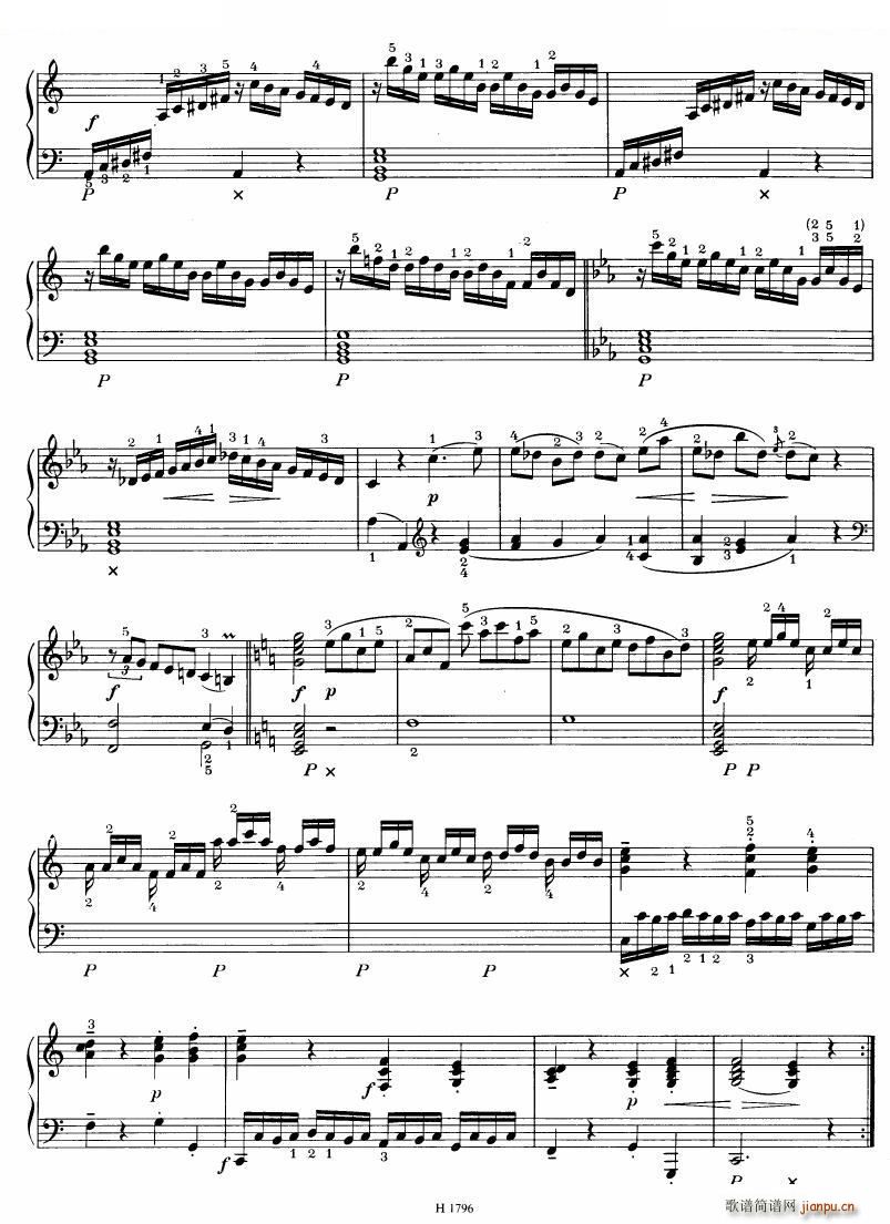 Benda 16 Sonatas 二 16 Sonatas 二(十字及以上)34