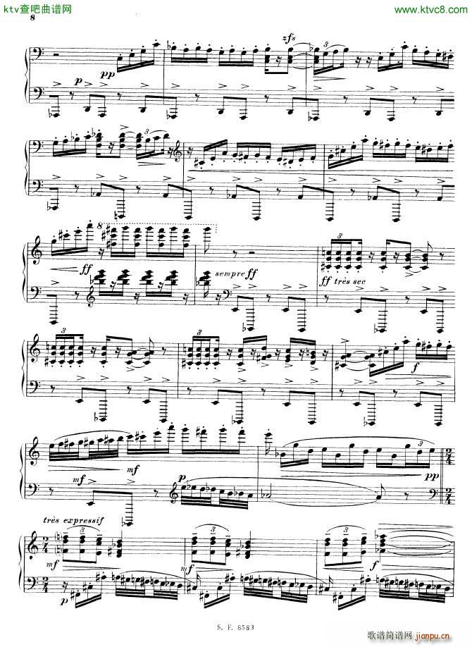 Absil Jean op 27 Sonatine(钢琴谱)7