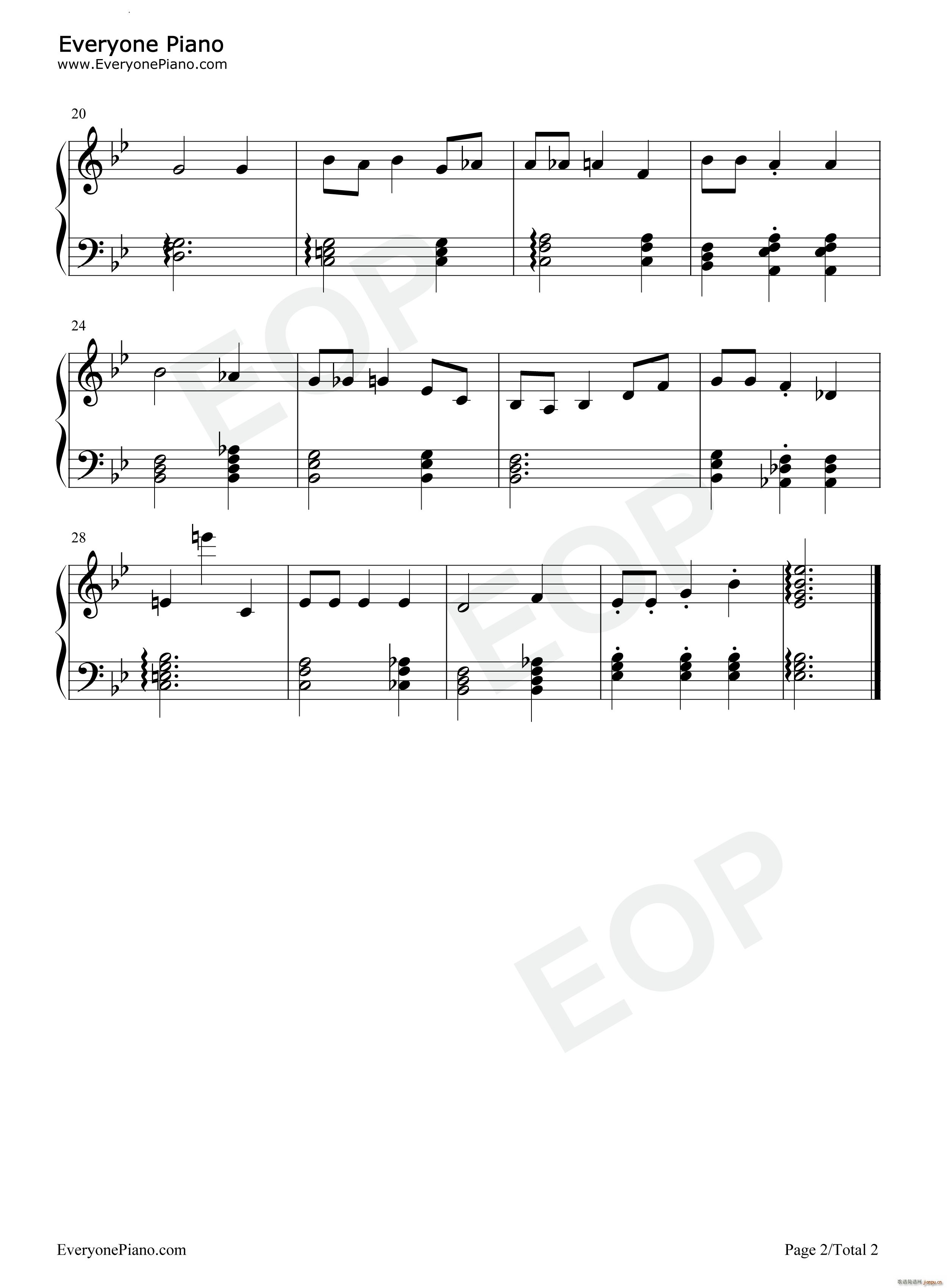 Dont Deal With The Devil 茶杯头 Cuphead(钢琴谱)3