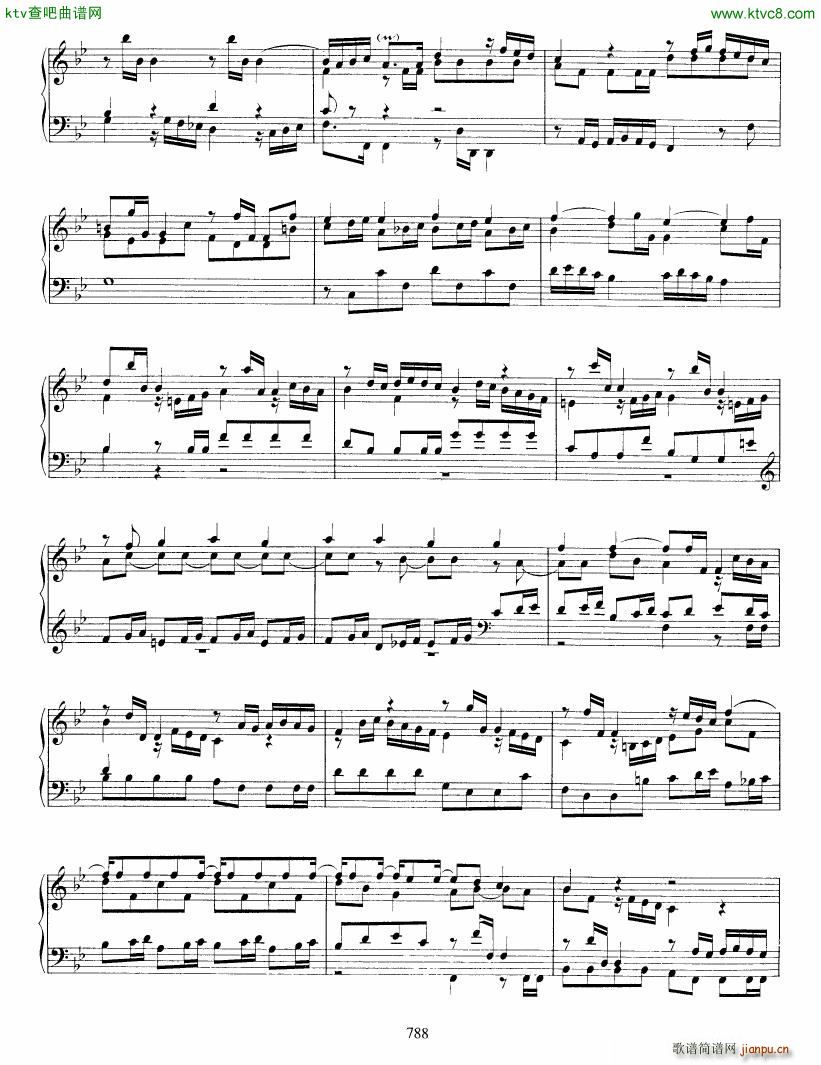 Bach JS BWV 992 Capriccio(钢琴谱)6