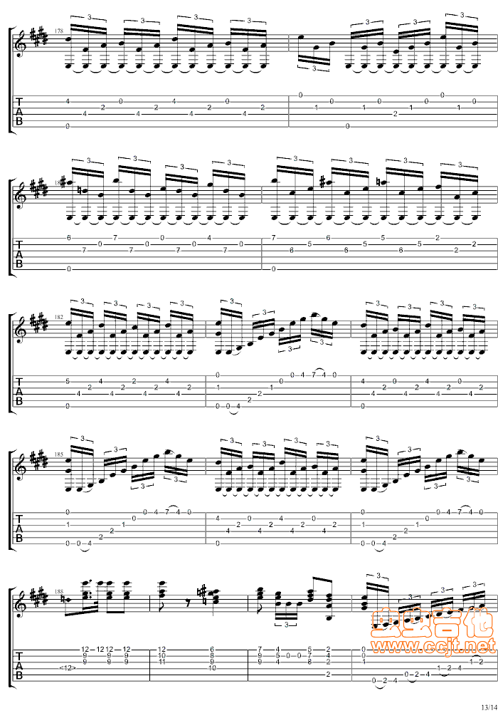 魔笛主题变奏曲-完整版(笛箫谱)13