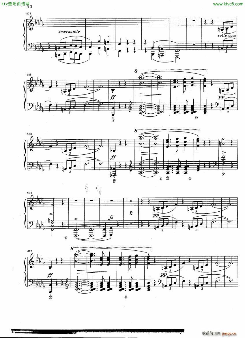 Chopin Scherzo B flat minor Henle(钢琴谱)18